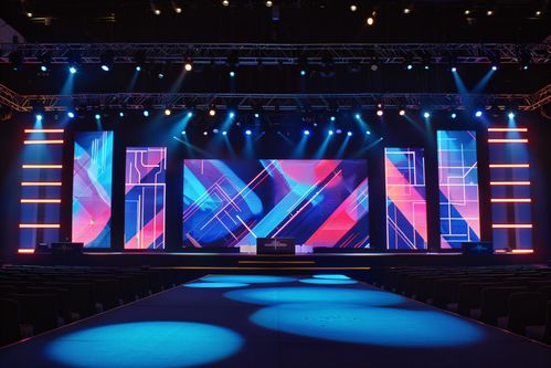 炫麗演唱會舞臺場景攝影 捕捉光影藝術的永恒瞬間